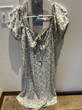 GAP Puff Sleeve MIDI Dress